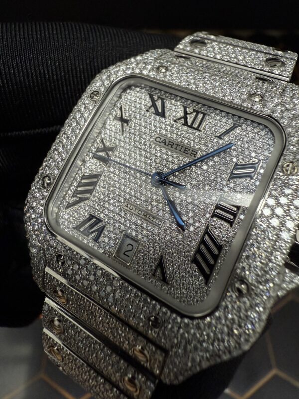 0161 BVF ssmall stone setting Cartier 40mm
