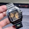 0089 Plain Cartier Santos Mens XL 40MM BVF SSSS Brown Dial