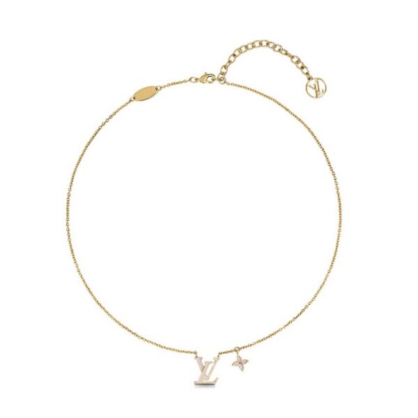 LV Pink Set Necklace