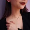 LV Pink Set Necklace