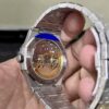 0088 Plain AP Royal Oak 15500 41mm Blue Textured Dial SS Band