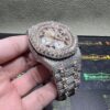 0008 Audemars Piguet Royal Oak Offshore 42mm 2tone Rose Gold & White Big Stone Raised Band