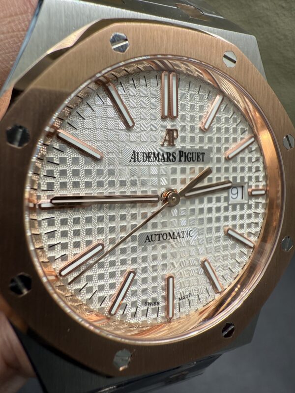 0154 Plain AP Royal Oak 15400 41mm WHITE Dial