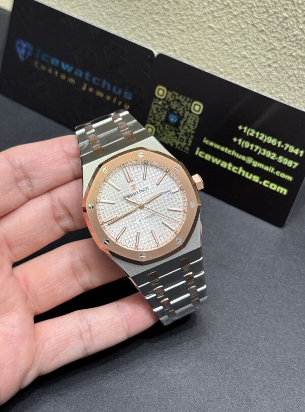 0154 Plain AP Royal Oak 15400 41mm WHITE Dial