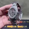 0006 Rolex Datejust 41mm White Roman Dial 2 Rows Bezel Oyster Band