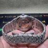 0040 Audemars Piguet Royal Oak 15400 41mm Rose Gold Baguette Dial Small Stone Bezel