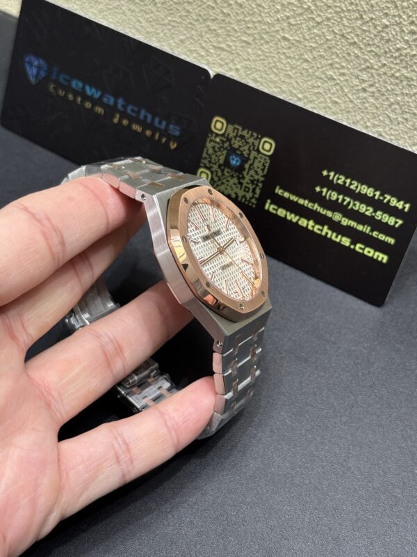 0154 Plain AP Royal Oak 15400 41mm WHITE Dial