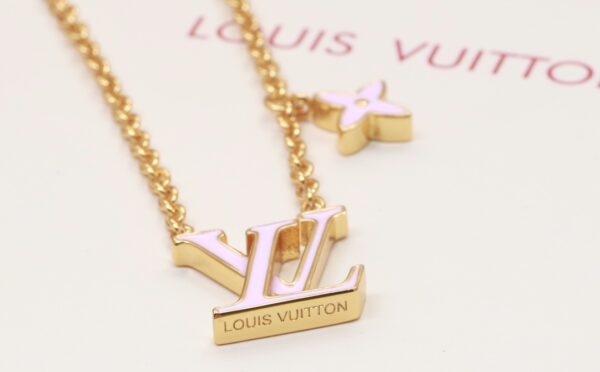LV Pink Set Necklace