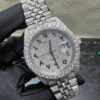 0020 Rolex Datejust 41mm White Arabic Dial 2 Rows Bezel Jubilee Band