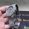 0013 Audemars Piguet 15500 White Big Stone Bezel & Case Big Stone Band