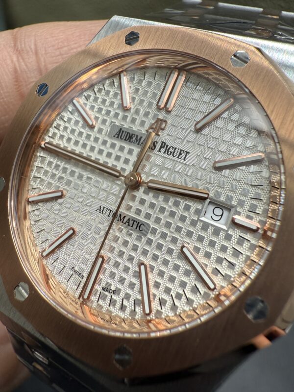 0154 Plain AP Royal Oak 15400 41mm WHITE Dial