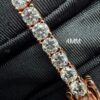 8888 Tennis chain 925 silver+Moissanite