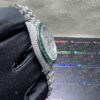 0038 Rolex DayDate 40MM Green Gems Bezel and Green Gems Roma Marker Dial President Band