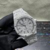 0055 Audemars Piguet Royal Oak 15400 41mm All Small Stones Setting Black date