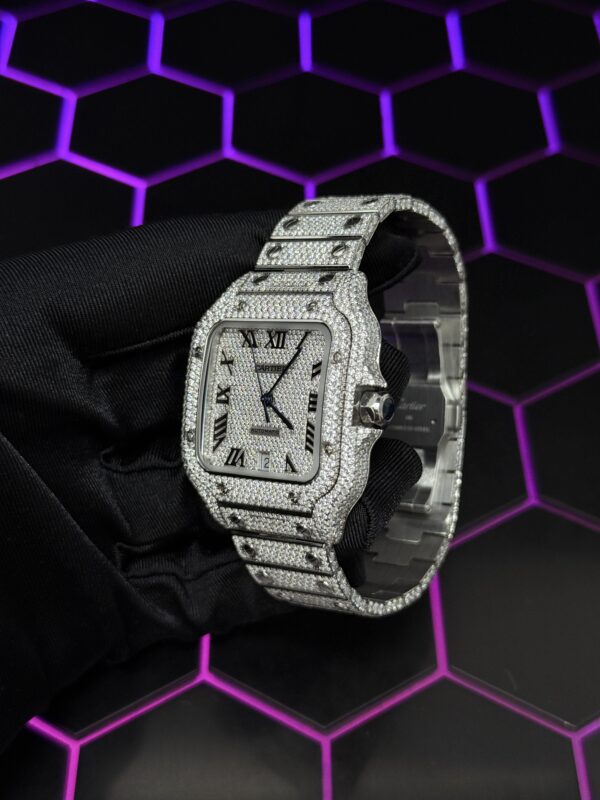 0161 BVF ssmall stone setting Cartier 40mm
