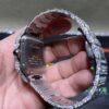 0015 Cartier Santos 40mm White Arabic Dial Big Stone Bezel & Case 3 Rows Band