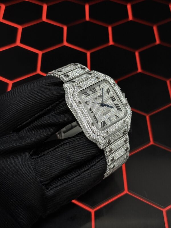 0161 BVF ssmall stone setting Cartier 40mm
