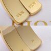Dior D-shaped open bangle