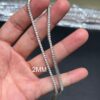 8888 Tennis chain 925 silver+Moissanite