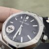 0088 Plain AP Royal Oak 15500 41mm Blue Textured Dial SS Band