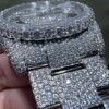 0006 Rolex Datejust 41mm White Roman Dial 2 Rows Bezel Oyster Band