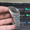 0084 Plain Rolex DateJust 41MM Clean CF Black Dial Lume Marker Jubilee Band