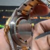 0001 Rolex SkyDweller 42mm 2Tone Yellow Gold & White Big Stone Bezel Baguette Band