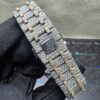 0028 Audemars Piguet Royal Oak 15400 41mm 2tone Yellow Gold & White Big Stone Bezel & Case & Raised Band