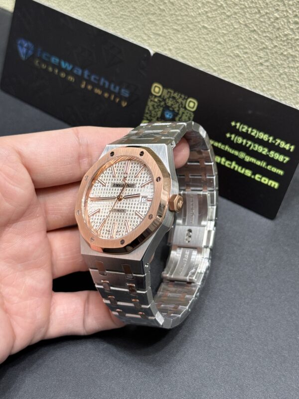 0154 Plain AP Royal Oak 15400 41mm WHITE Dial