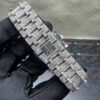 0026 Audemars Piguet Royal Oak Chrono 26331 41mm 2tone Rose Gold & White Baguette Dial Big Stone Bezel & Case Big Stone Raised Band