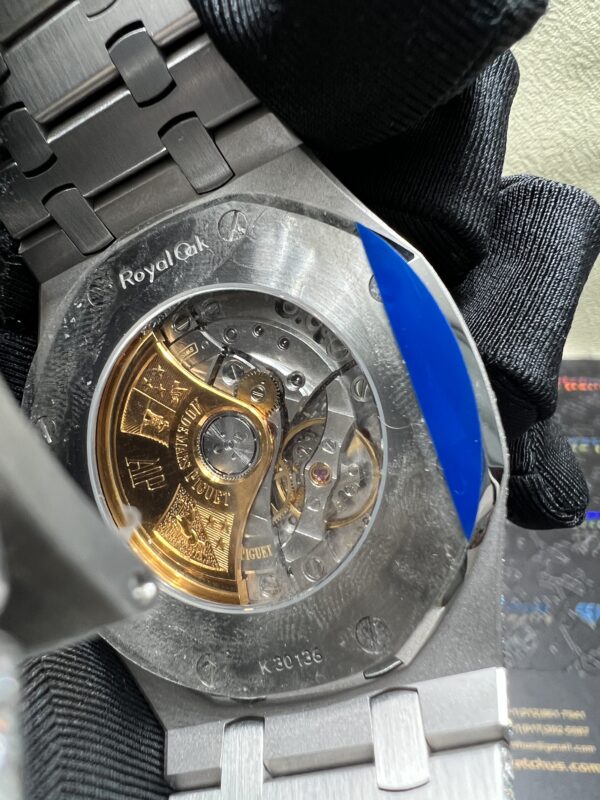 0055 Audemars Piguet Royal Oak 15400 41mm All Small Stones Setting Black date