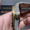 0001 Rolex SkyDweller 42mm 2Tone Yellow Gold & White Big Stone Bezel Baguette Band