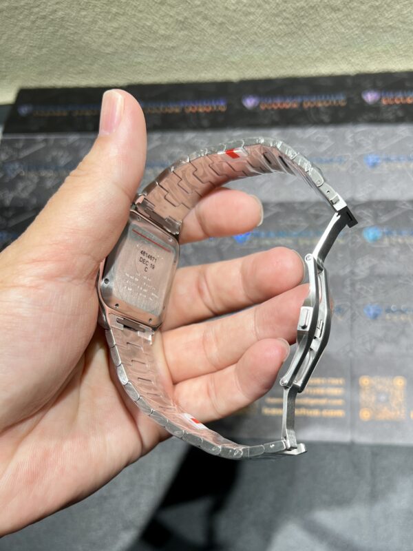 0089 Plain Cartier Santos Mens XL 40MM BVF SSSS Brown Dial