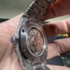 0004 Audemars Piguet Royal Oak 15400 41mm White Arabic Dial Big Stone Bezel And Case Big Stone Band