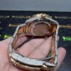 0001 Rolex SkyDweller 42mm 2Tone Yellow Gold & White Big Stone Bezel Baguette Band