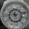 0041 Rolex SkyDweller 42mm White 2 Rows Stone Bezel