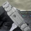 0041 Rolex SkyDweller 42mm White 2 Rows Stone Bezel