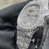 0018 Patek Nautilus 5711 40mm White Baguette Dial Big Stone Bezel & Case Big Stone Band