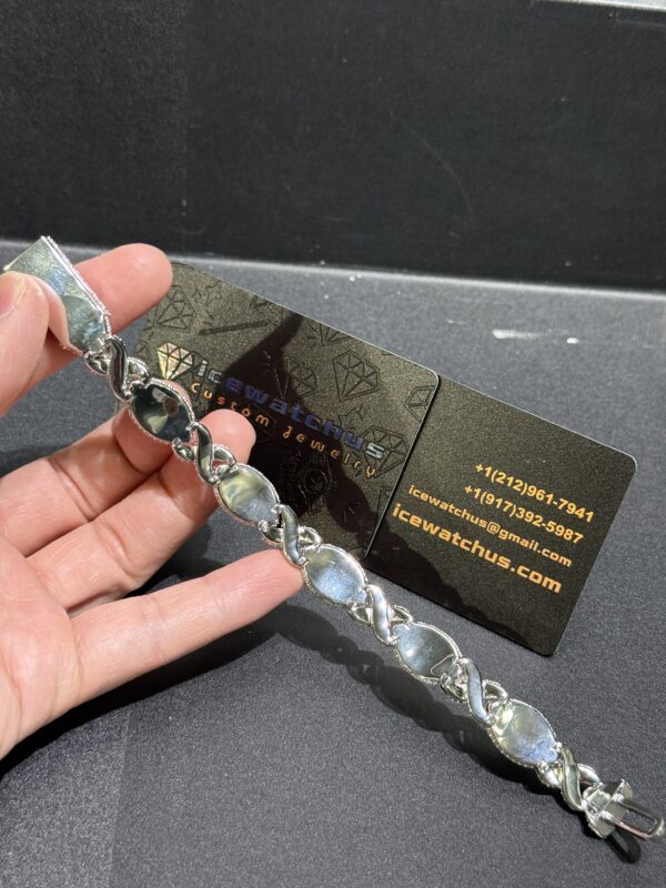 0134 925 Slive Moissanite Bracelets