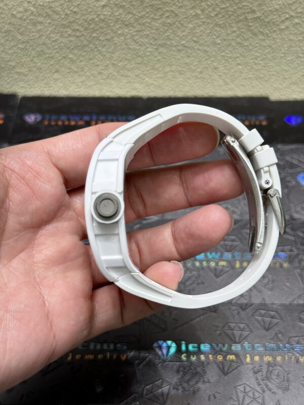 0128 RM055 43mm White ceramic case thinkness 13.5mm Skeleton Dial Super Clone