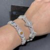 0135 925 Slive Moissanite Bracelets