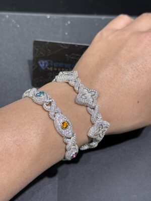 0135 925 Slive Moissanite Bracelets