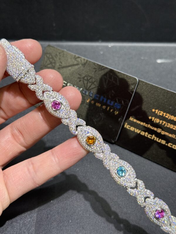 0134 925 Slive Moissanite Bracelets