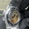 0018 Patek Nautilus 5711 40mm White Baguette Dial Big Stone Bezel & Case Big Stone Band