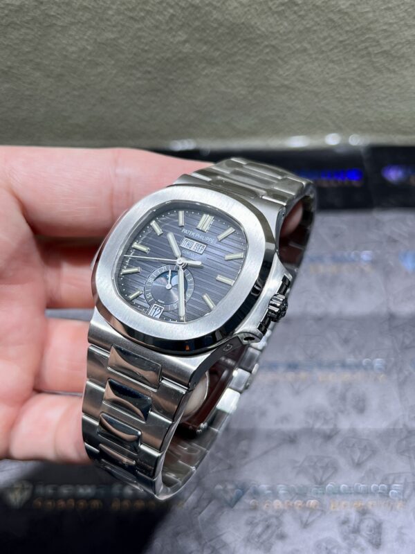 0091 Plain Patek Philippe Nautilus 5726 Full Function PPF 40MM Blue Dial SS Band