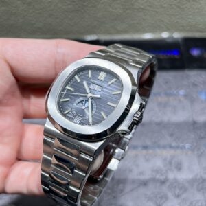 0091 Plain Patek Philippe Nautilus 5726 Full Function PPF 40MM Blue Dial SS Band