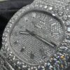 0018 Patek Nautilus 5711 40mm White Baguette Dial Big Stone Bezel & Case Big Stone Band