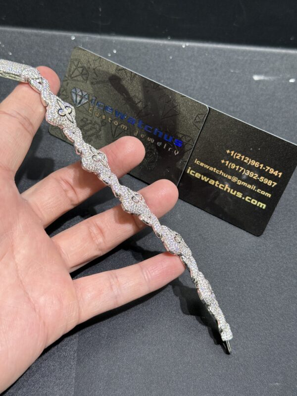 0135 925 Slive Moissanite Bracelets