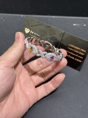 0134 925 Slive Moissanite Bracelets