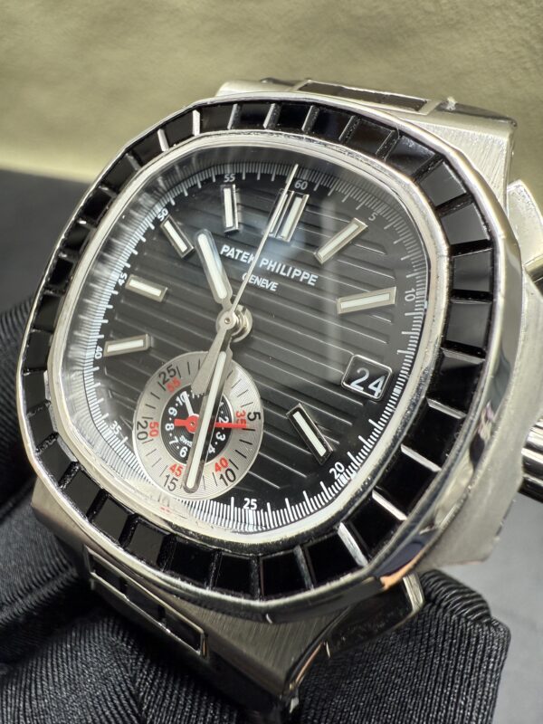 0147 black baguette bezel